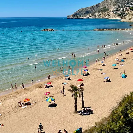 Orquidea Comodo Apartamento: Vista Al Mar, Piscina, Parking Calpe