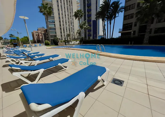 Orquidea Comodo Apartamento: Vista Al Mar, Piscina, Parking 칼페